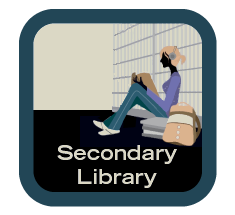 Secondary Library - Girl Studying